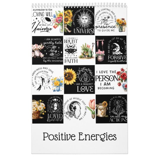 Positieve energieën kalender (Hoes)