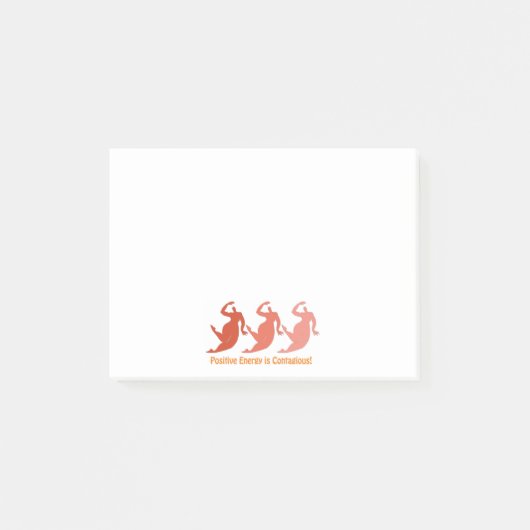 Positieve energierapport post-it® notes (Voorkant)