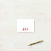 Positieve energierapport post-it® notes (Op bureau)