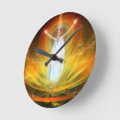 Positieve Energy Goddess Ronde Klok (Hoek)