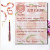 Positieve feedback van leerkrachten  notitieblok