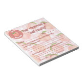 Positieve feedback van leerkrachten  notitieblok (Schuin)