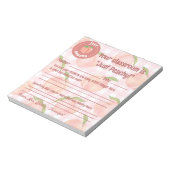 Positieve feedback van leerkrachten  notitieblok (Linkerzijde)