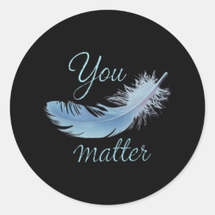 Positieve feel good offerte ontwerp opheffen van k ronde sticker
