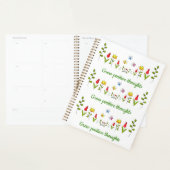 Positieve gedachten bloemen kweken planner (Display)