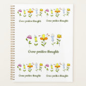 Positieve gedachten bloemen kweken planner (Voorkant)