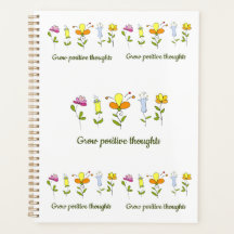 Positieve gedachten bloemen kweken