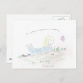 Positieve gedachten briefkaart (Voorkant / Achterkant)