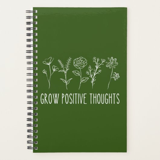 Positieve gedachten esthetische planner kweken (Voorkant)