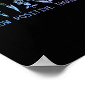 Positieve gedachten Geestelijke gezondheid Suïcide Poster (Hoek)