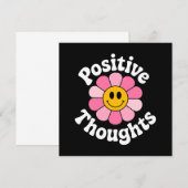 Positieve gedachten - Inspirerend bloemen (Voorkant / Achterkant)