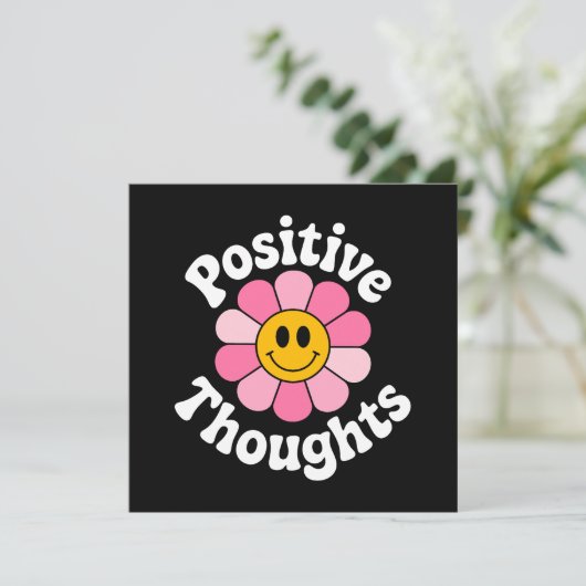 Positieve gedachten - Inspirerend bloemen (Staand voorkant)