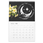 Positieve gedachten kalender (Jan 2026)