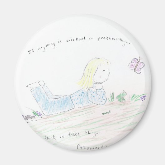 Positieve gedachten magneet (Voorkant)