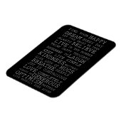 Positieve gedachten magneet (Linkerzijde)