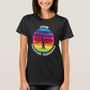 Positieve gedachten Motivatie Goede Vibe Rain T-shirt