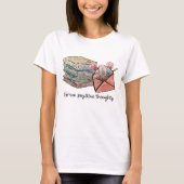 Positieve gedachten ontwikkelen t-shirt (Voorkant)