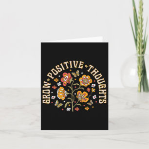 Positieve gedachten over geestelijke gezondheid Gr Kaart