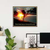 Positieve gedachten over Hawaiian Poster (Thuiskantoor)