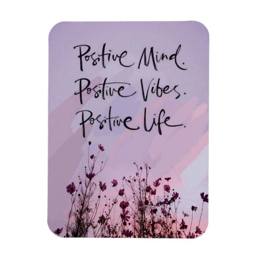 Positieve gedachten, positieve virussen, positief  magneet (Verticaal)