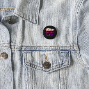 Positieve Geest. Goede Vibes. Prachtig Leven Ronde Button 3,2 Cm
