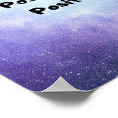 "Positieve geest, positieve beelden, positief leve Poster (Hoek)