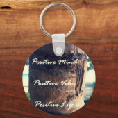 Positieve geest, positieve stam, positieve levensd sleutelhanger (Voorkant)