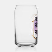 Positieve geest, positieve vibes, positief leven blikvorm glas (Rechts)