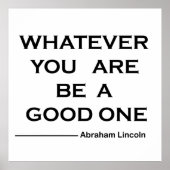 positieve gezegden over het leven poster (Voorkant)