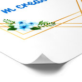 positieve gezegden voor leven en zelfliefde poster (Hoek)