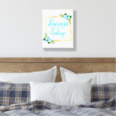 positieve gezegden voor zelfzorg canvas afdruk (Insitu (Slaapkamer))