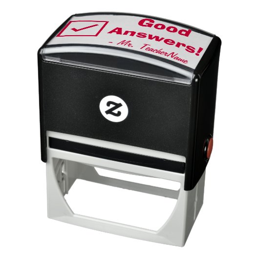Positieve "Goede Antwoorden!" Feedback Rubberstemp Zelfinktende Stempel (Product)