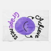 Positieve grafische kaart - Behaal details Theedoek (Horizontaal)