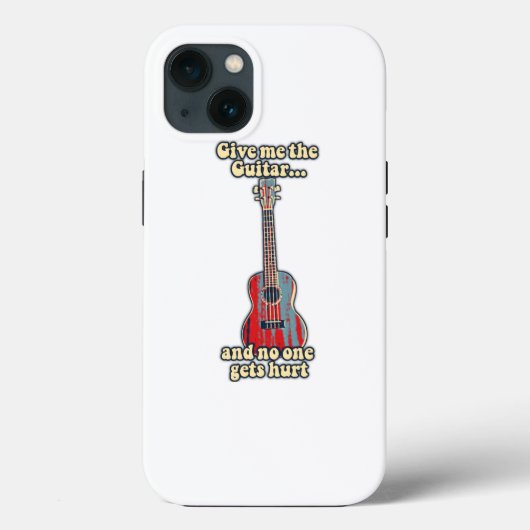 positieve guitar words for guitar lovers Case-Mate iPhone case (Achterkant)