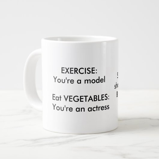 Positieve herinneringen aan Actress-model Grote Koffiekop (Links)