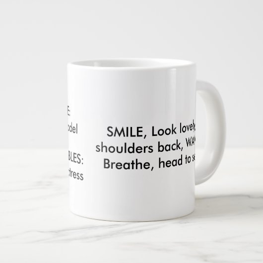 Positieve herinneringen aan Actress-model Grote Koffiekop (Voorkant rechts)