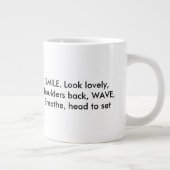 Positieve herinneringen aan Actress-model Grote Koffiekop (Rechts)