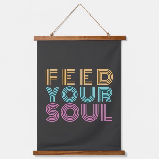 positieve houding inspirerend bevestiging hangend wandkleed (Voorkant)