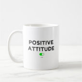 Positieve houding men - Mug Koffiemok (Links)