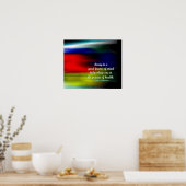 Positieve houdwoorden - Afbeelding van de gezondhe Poster (Keuken)