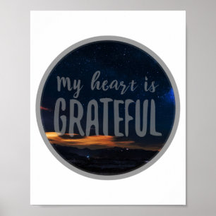 positieve ideeën over werk en zelfaanvaarding poster