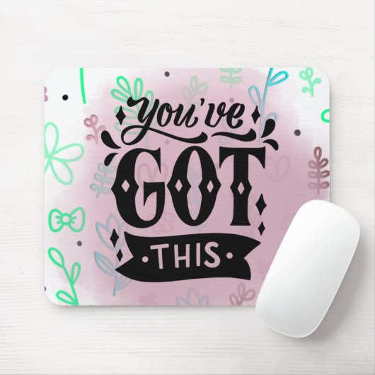 Positieve inspiratie muismat (Met muis)