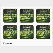 Positieve Inspirerend Christelijke Schrift Sticker (Vel)