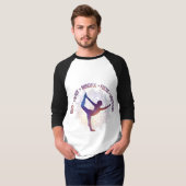 positieve instelling inspirerend vibes t-shirt (Voorkant volledig)