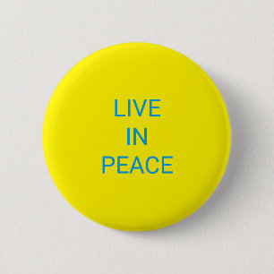 positieve knop ronde button 5,7 cm