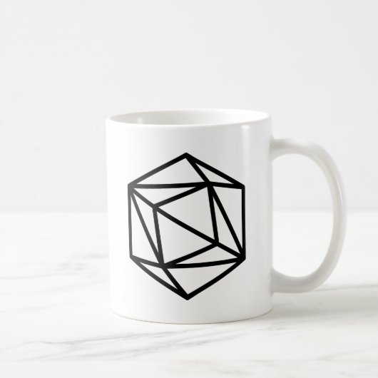 (Positieve) koningin/Witte 325 ml van de Klassieke Koffiemok (Rechts)