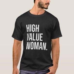 Positieve krachtige brave rijke ric voor vrouwen m t-shirt