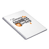 Positieve levensboodschap - Van zuur naar zoet Notitieboek (Rechterzijde)