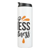 Positieve levensboodschap - Van zuur naar zoet Thermosbeker (Geroteerd rechts)