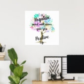 Positieve Levenscitaat Poster (Thuiskantoor)